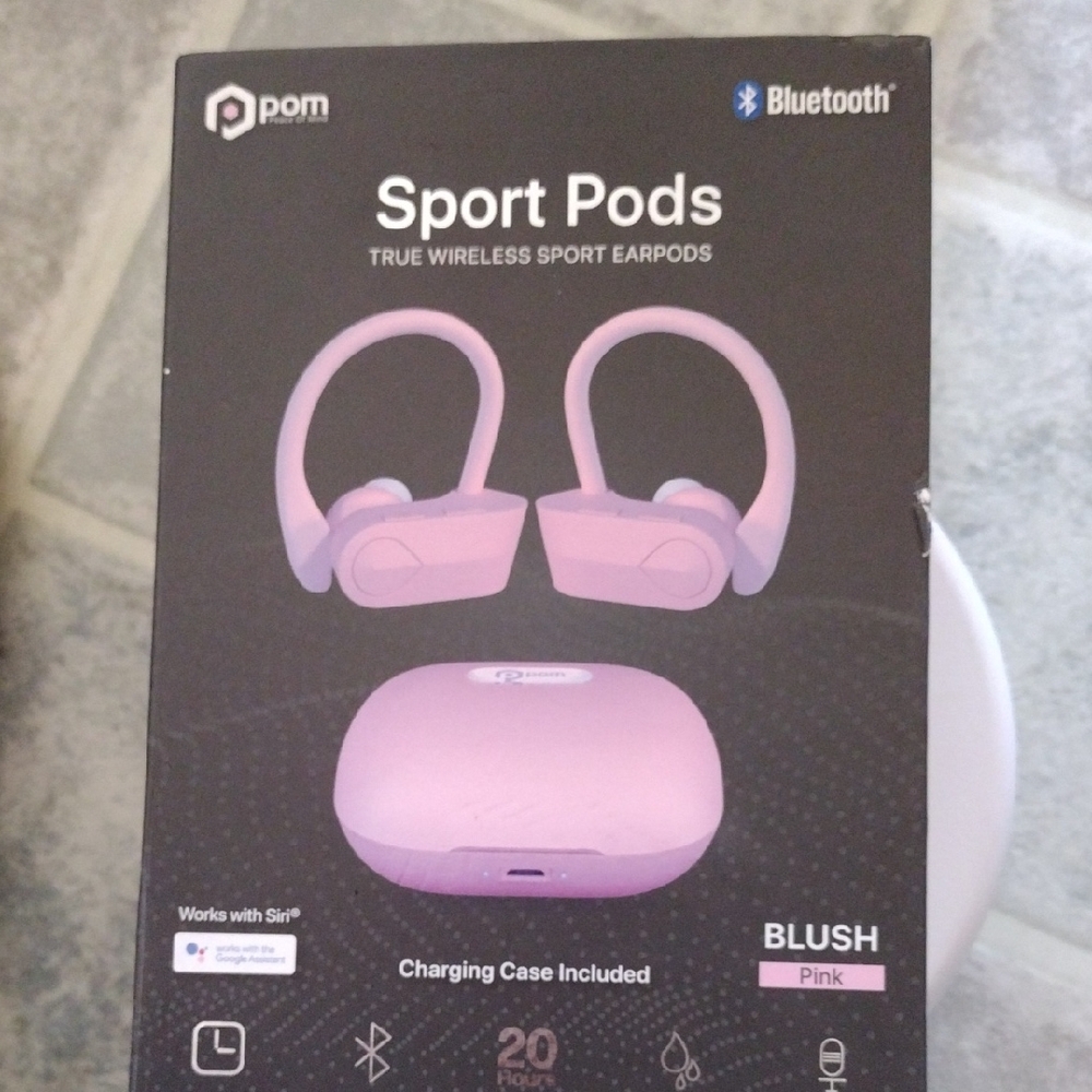 Sport Pods True Wireless Earbuds - Blush Pink